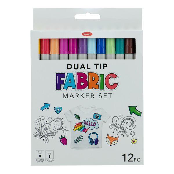 Jasart Fabric Markers Set Of 12