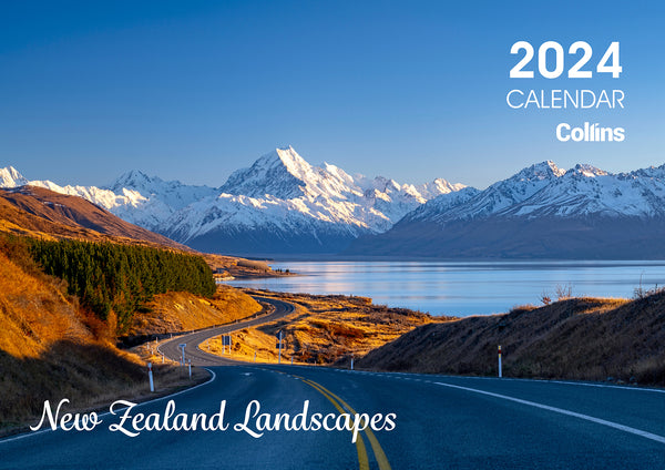 Collins Rosebank Wall Calendar A4 NZ Landscapes