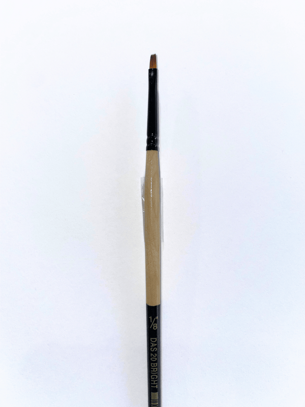 Das 20b Synthetic Bright Brushes#size_1/8 INCH