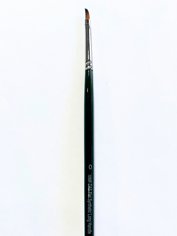 Das S1068f Synthetic Flat Long Handle Brushes#Size_0