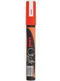 Uni Chalk Marker 1.8-2.5mm Bullet Tip#colour_FLUORO ORANGE