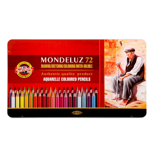 Koh-I-Noor Mondeluz Colouring Pencil Tin of 72