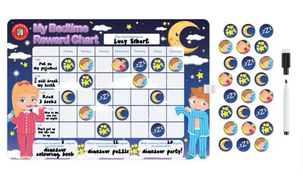 Learning Can Be Fun Reward Chart Magnetic My Bedtime