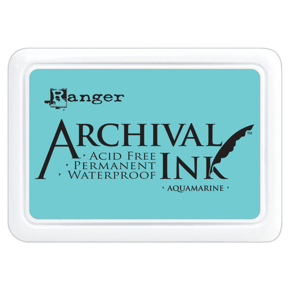 Ranger Archival 5x8cm Ink Pads#Colour_AQUAMARINE