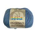 Sesia Bio 5 Organic Yarn 4ply#Colour_MEDIUM BLUE (4505)