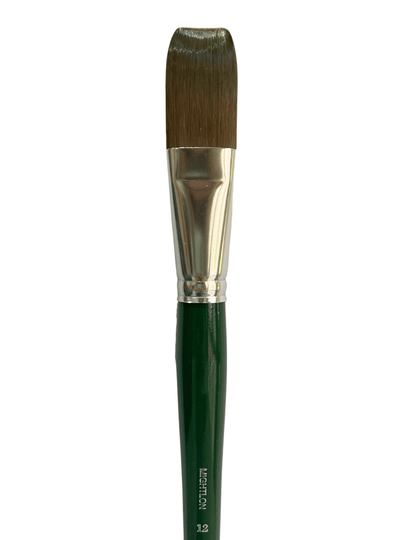 Das S6400 Mightlon Synthetic Flat Long Handle Brushes