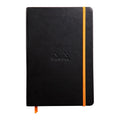 Clairefontaine Rhodiarama Hardcover Notebook A5 Lined#Colour_BLACK