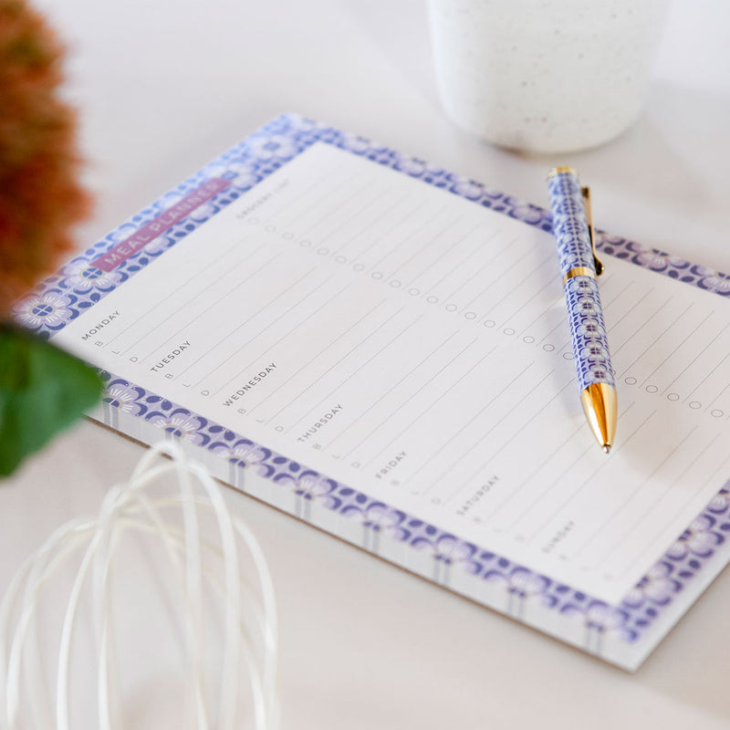 Filofax Mediterranean Meal Planner Notepad (with magnet)