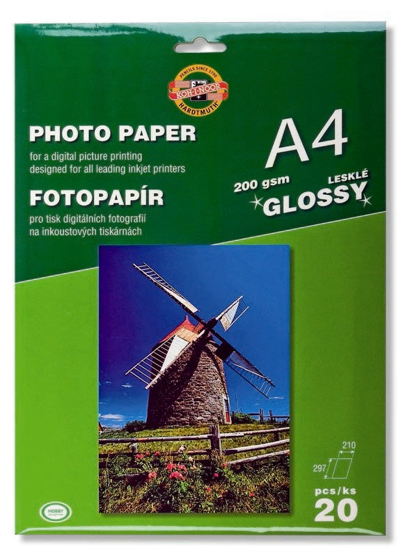 koh-i-noor photopaper gloss a4 200gsm