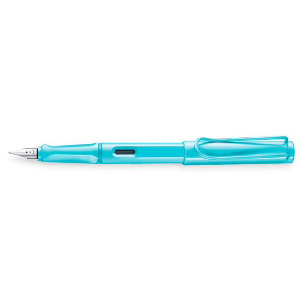 Lamy Safari LE Medium Fountain Pen#Colour_AQUA SKY (0D1)