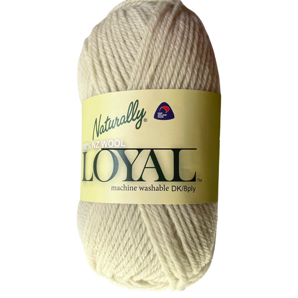Naturally Loyal Wool DK Yarn 8ply#Colour_ASH (998)