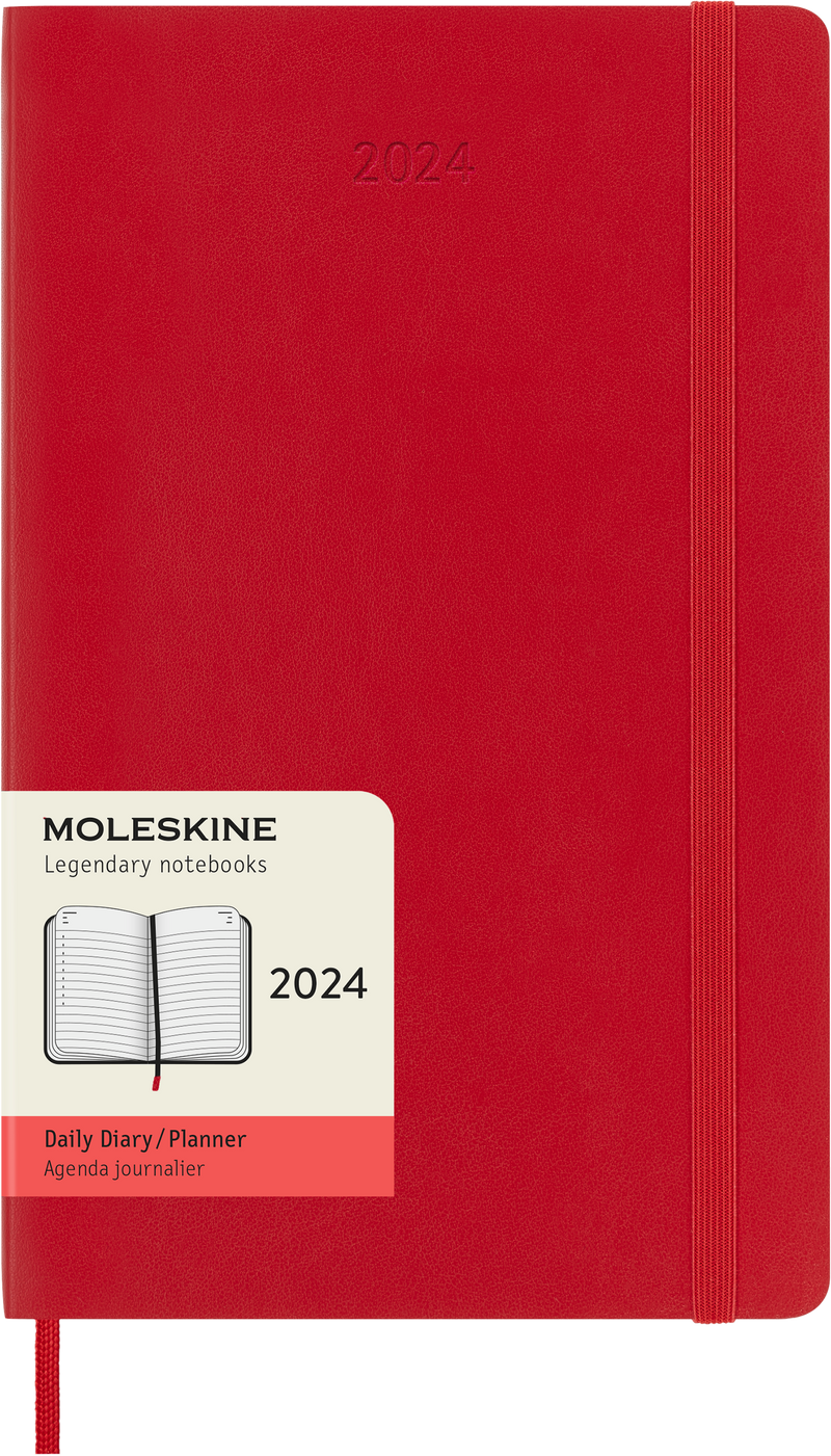 Moleskine Diary 12 Month Daily SC Large