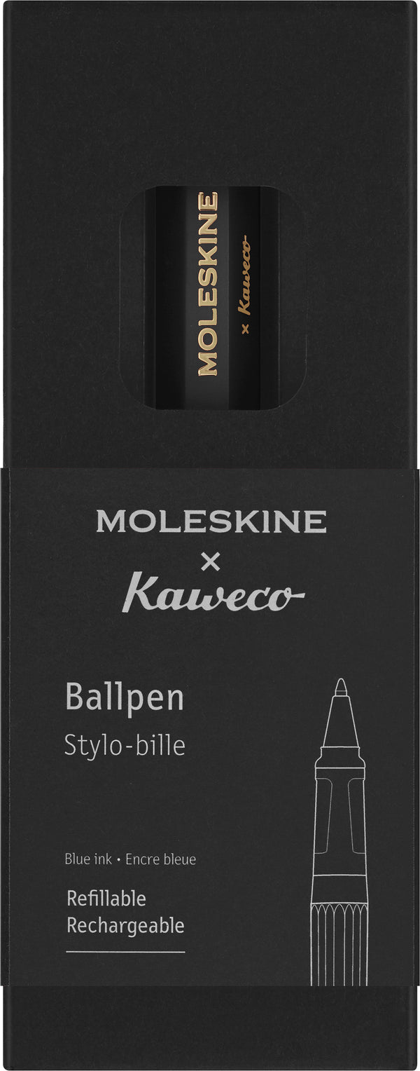Moleskine Kaweco 1.0mm Ballpoint Pen#Colour_BLACK