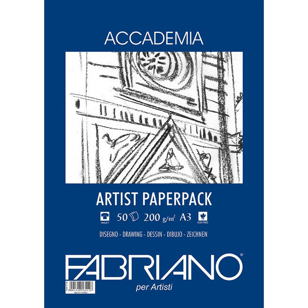 Fabriano Accademia Sheets 200gsm A3 - 50 Sheets