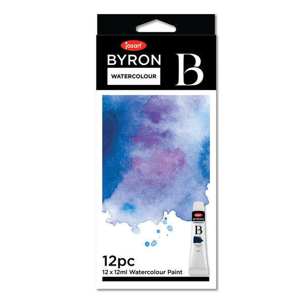 Jasart Byron Watercolour Paint 12ml Set Of 12