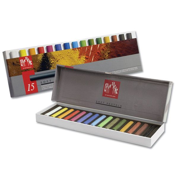 Caran D'Ache Soft Art Pastels Set#Pack Size_PACK OF 15