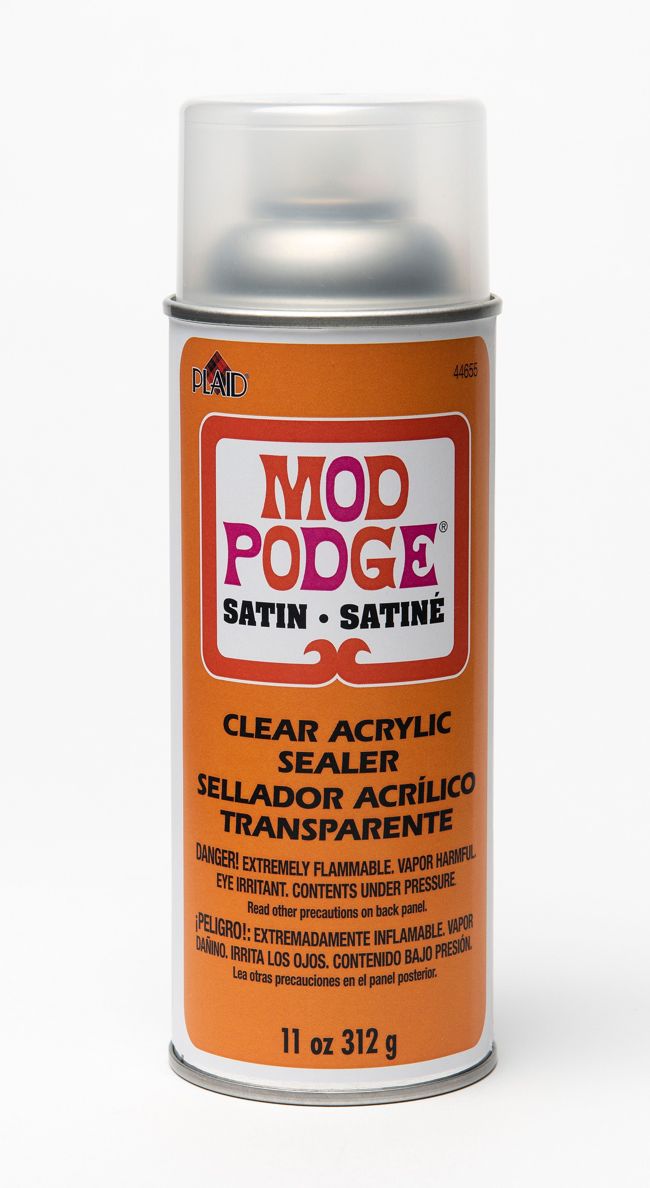 Mod Podge Clear Acrylic Sealer - Satin, 11 oz