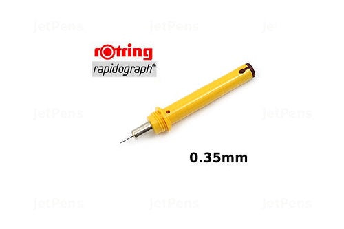 Rotring Rapidograph Replacement Cone 0.35mm Yellow