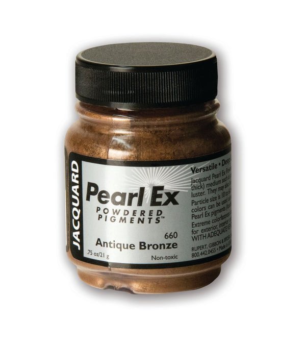 Jacquard Pearl Ex Powdered Pigments 21.26g#colour_ANTIQUE BRONZE