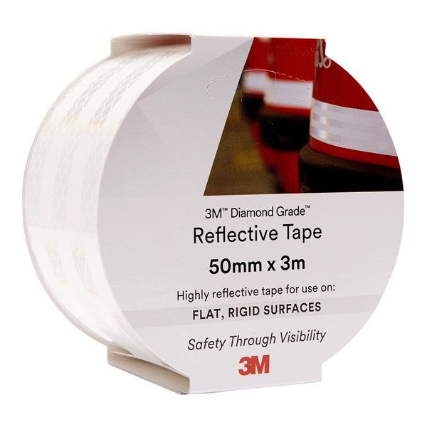 3m diamond grade reflective tape 983-10 white 50mmx3m