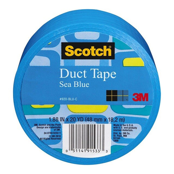 scotch duct tape 48mmx18.2m#Colour_SEA BLUE