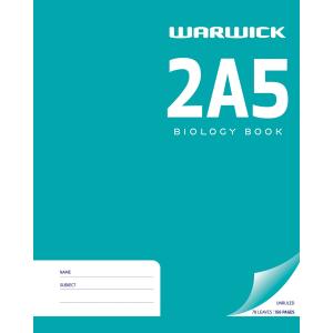 warwick book 2a5 biology 255x205mm