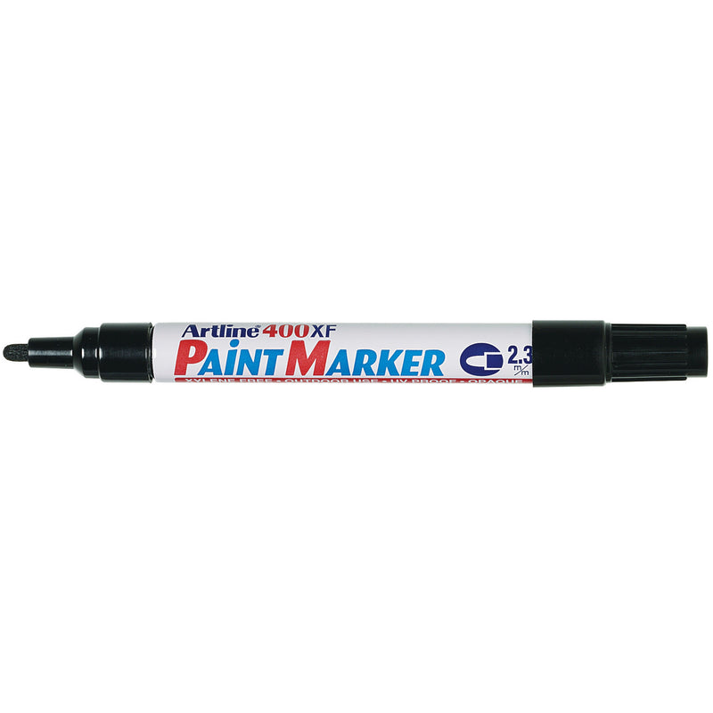 Artline 400 Permanent Paint Marker 2.3mm Bullet Box Of 12