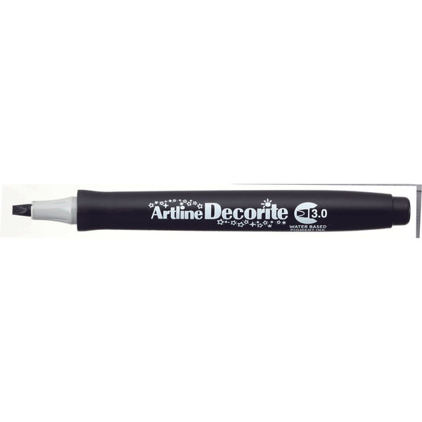Artline Decorite Standard 3.0mm - Pack Of 12#Colour_BLACK