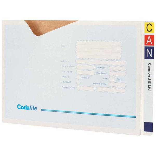 codafile wallet top opening expanding 12MM box of 100
