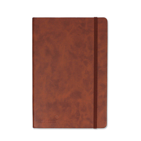 Silvine Executive Notebook 160 Pages Lined Tan#Size_A5