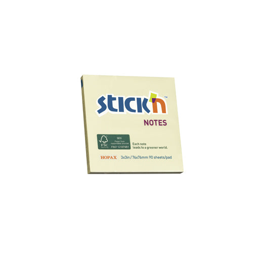 Stick'n Note 76X76MM 90 Sheets