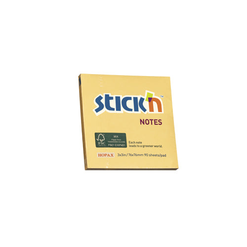 Stick'n Note 76X76MM 90 Sheets