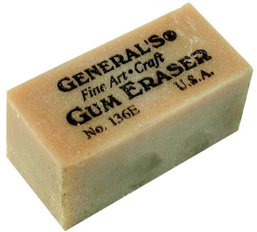 Generals Traditional Soft Gum Non Abrasive Eraser
