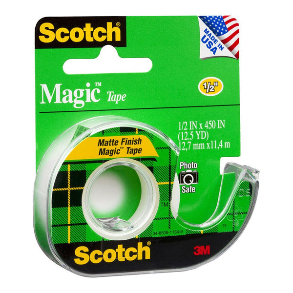 scotch magic tape dispenser 104 12.7mmx11.4m
