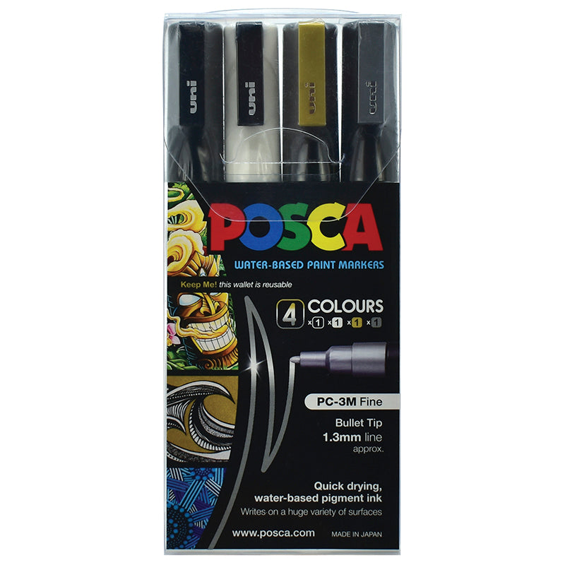 POSCA Marker colors for all surfaces 0.9-1.3 MM