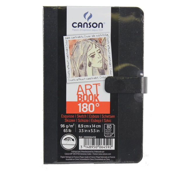 Canson 180° 96gsm 80 Pages Art Books#Size_8.9X14CM