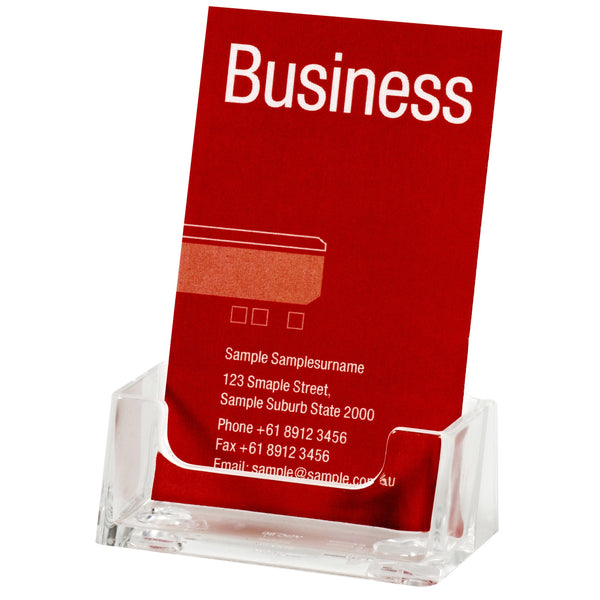 esselte business card holder portrait