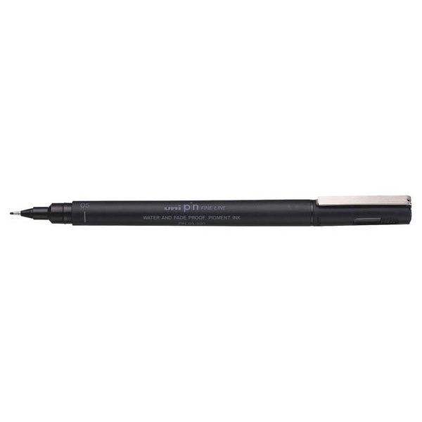 Uni Pin Fineline Permanent Pen 0.5mm#Colour_BLACK