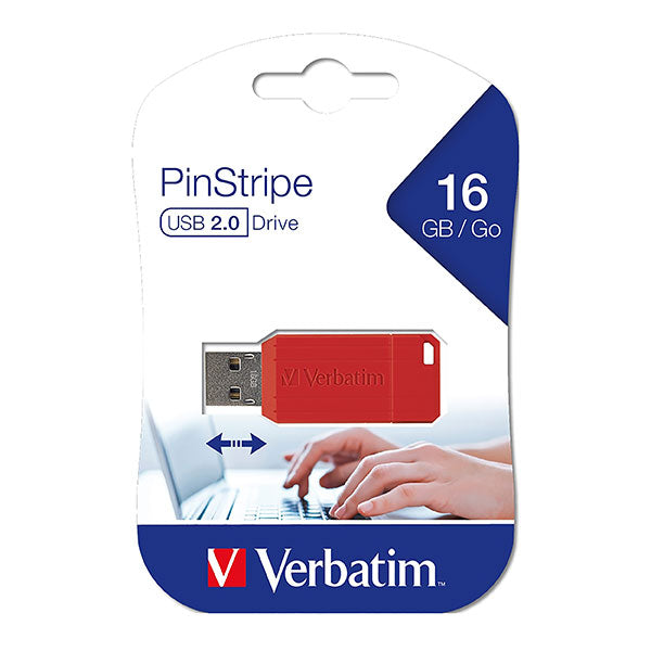 Verbatim Store 'N' Go Pinstripe USB Drive 16GB
