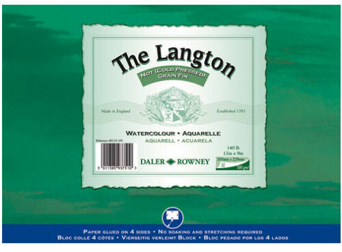 Daler Rowney Langton Block 10X7 Inches#paper press_Cold Pressed