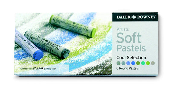Daler Rowney Soft Art Pastels - Set Of 8#colour_COOL
