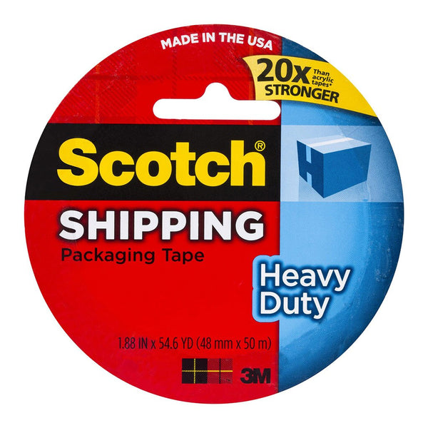 scotch heavy duty packaging tape 3850 48mmx50m clear