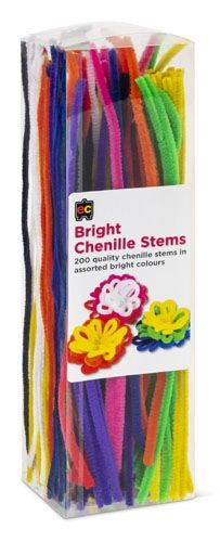 EC Chenille Stems Pack of 200#Colour_BRIGHT