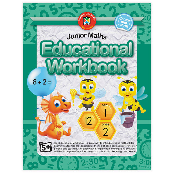 Learning Can Be Fun Educational Workbook Junior Maths