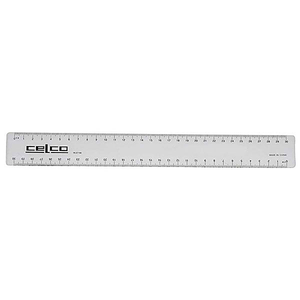 celco ruler 30cm metric box of 50