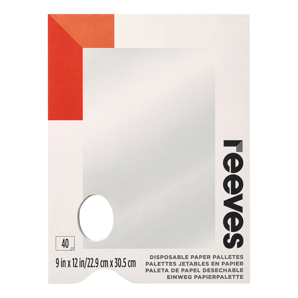 Reeves Tear Off Palette 9x12 Inches