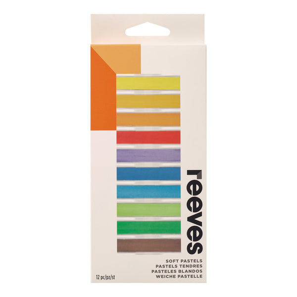 Reeves Soft Art Pastels Set#pack size_PACK OF 12