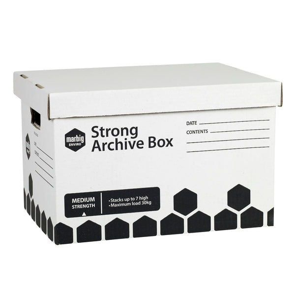 marbig strong archive box strong - pack of 20