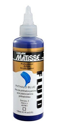 Derivan Matisse Fluid Paints 135ml#Colour_phthalocyanine blue (S2)