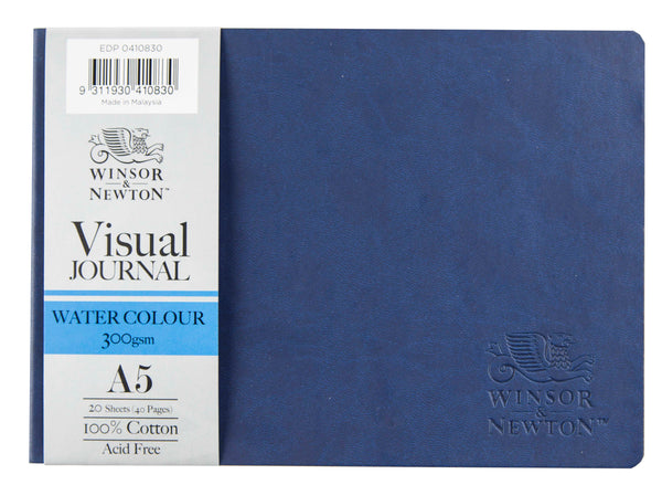Winsor & Newton Visual Journal Watercolour Soft Cover 300gsm 20 Sheet#size_A5